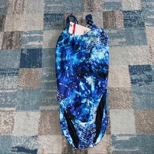 NWT blue swimsuit for women size 30